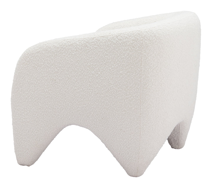 Zuo Lopta Accent Chair White