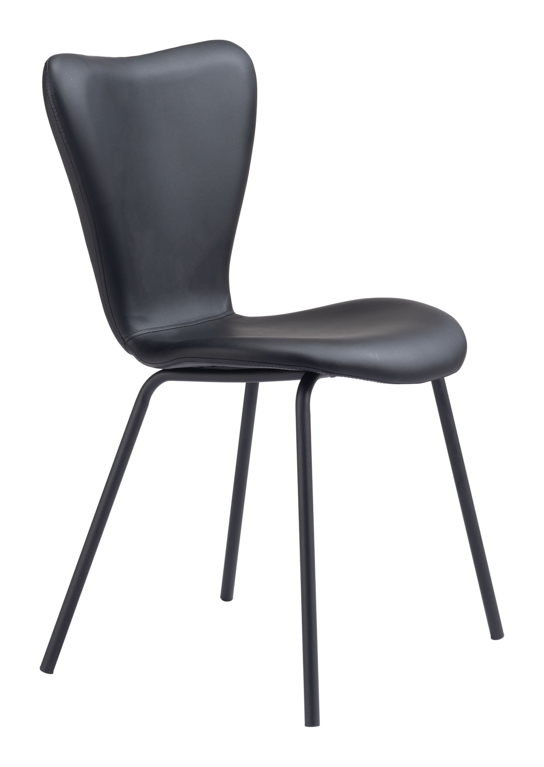 Zuo Torlo Dining Chair (Set of 2) Black