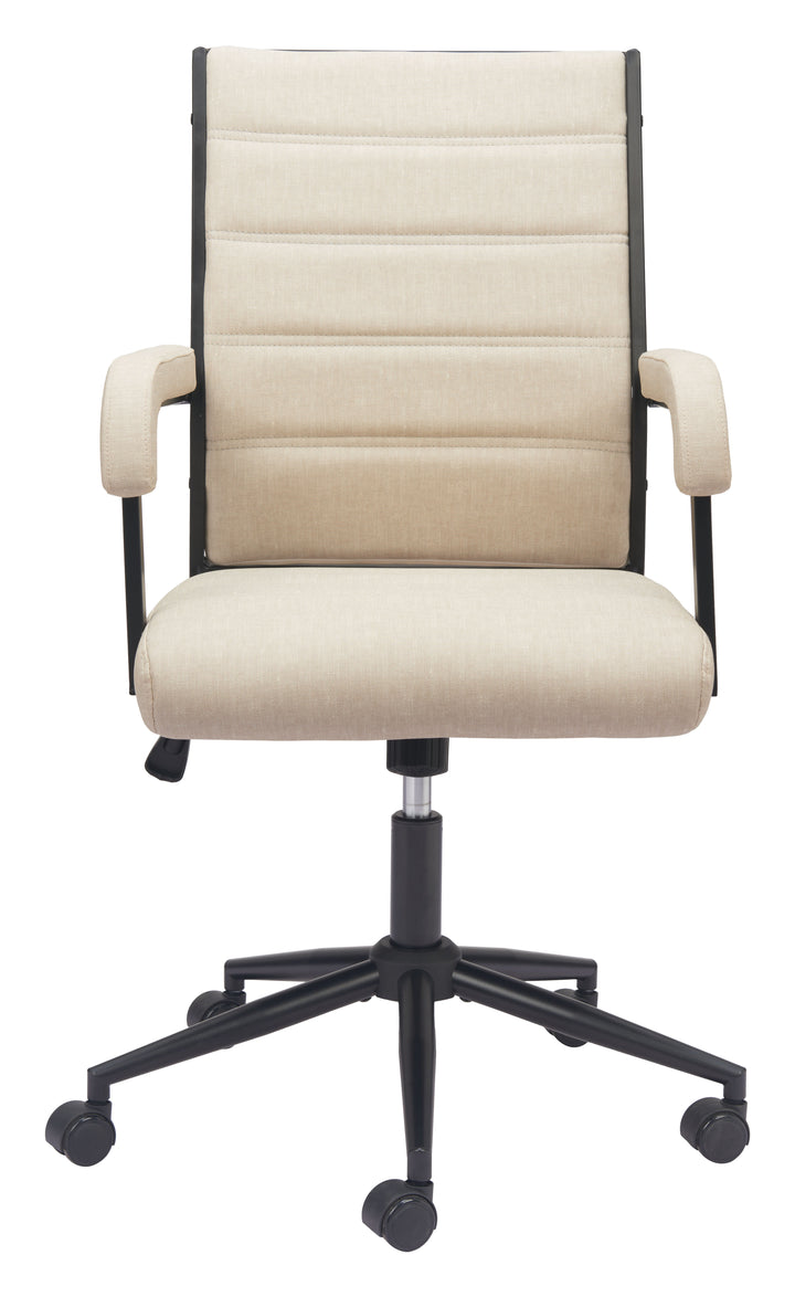 Zuo Auction Office Chair Beige