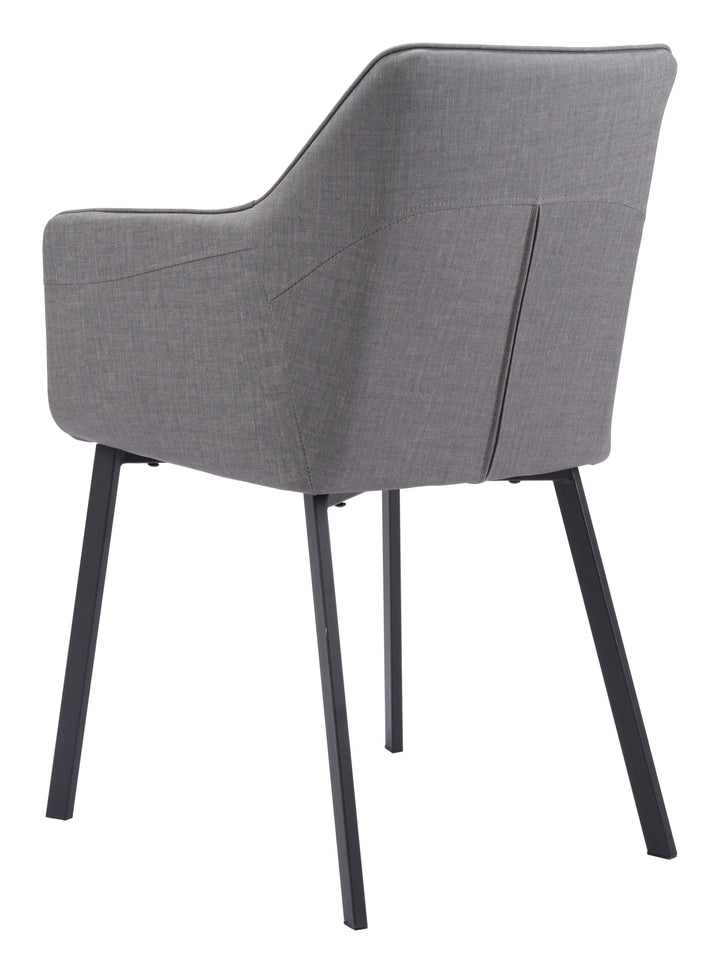 Zuo Adage Dining Chair (Set of 2) Gray