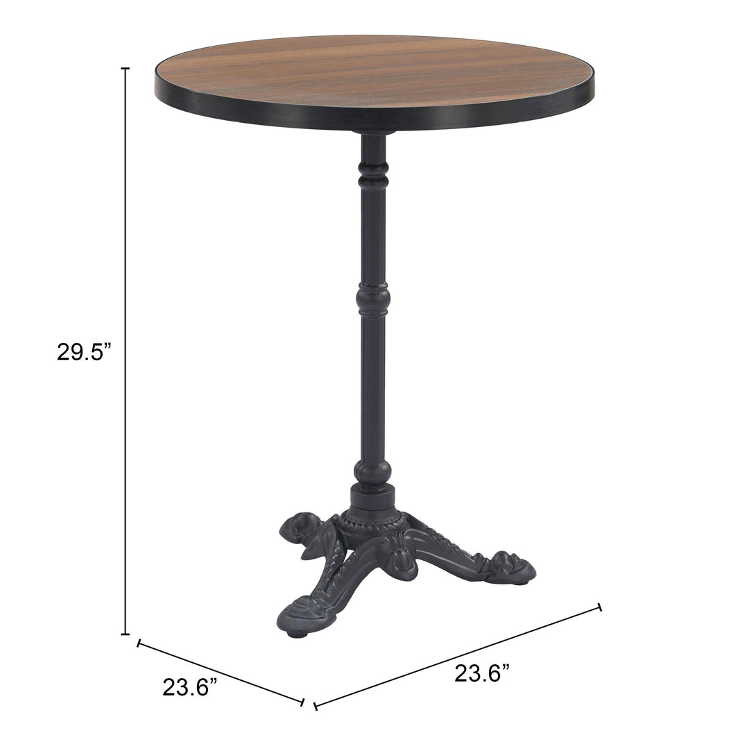 Zuo Gazebo Dining Table Walnut