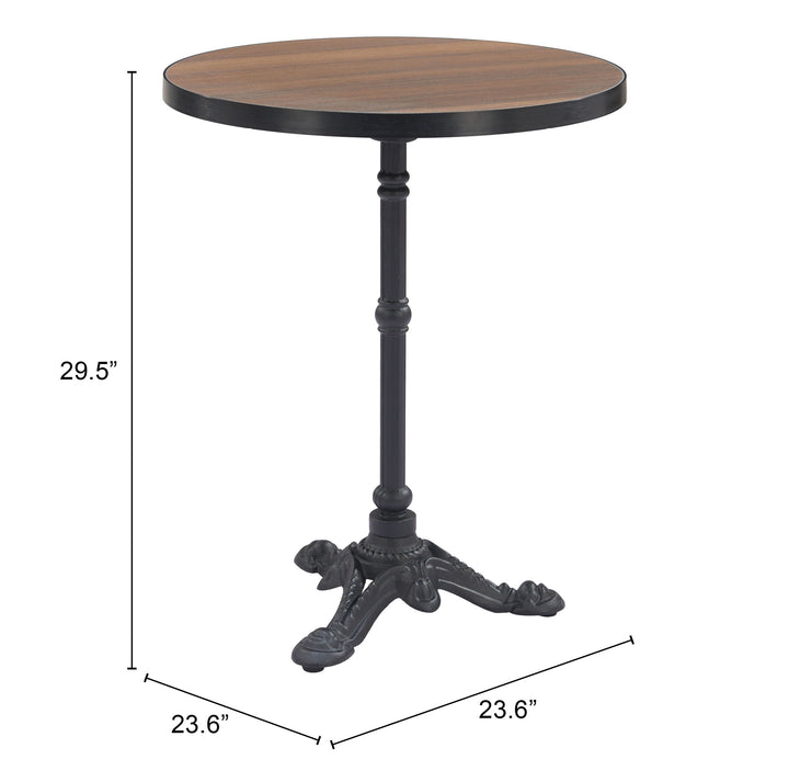 Zuo Gazebo Dining Table Walnut