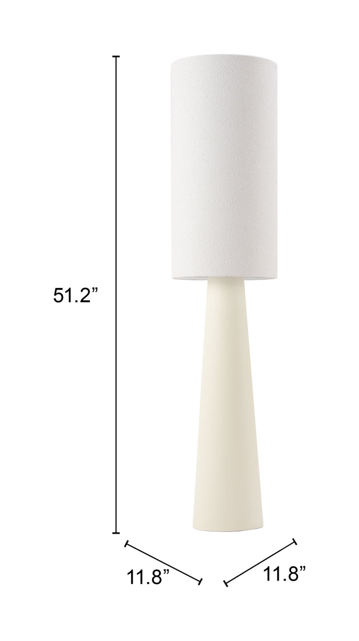 Zuo Heaven Floor Lamp White