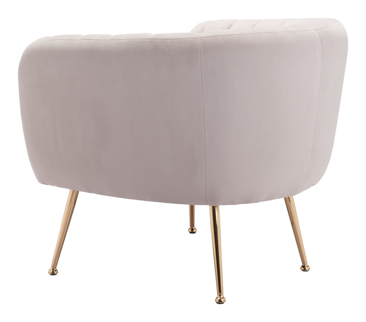 Zuo Deco Accent Chair Beige
