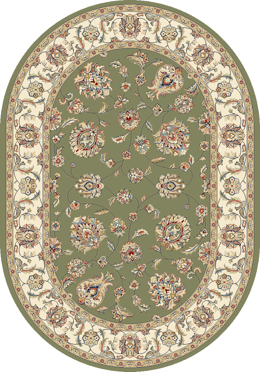 57365-4464 Dynamic Rugs Ancient Garden