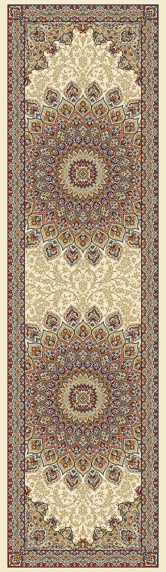 57090-6484 Dynamic Rugs Ancient Garden