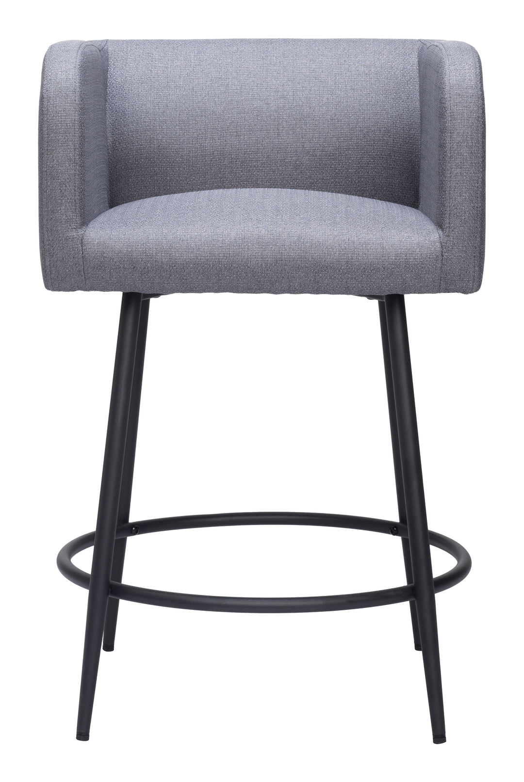 Zuo Horbat Counter Stool (Set of 2) Gray