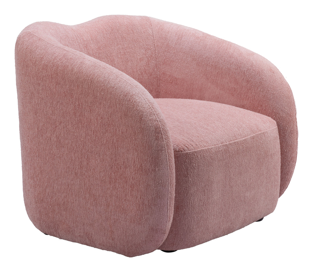 Zuo Tallin Accent Chair Mauve Pink