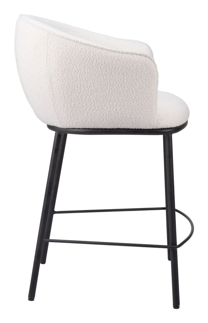 Zuo Essen Counter Stool Ivory