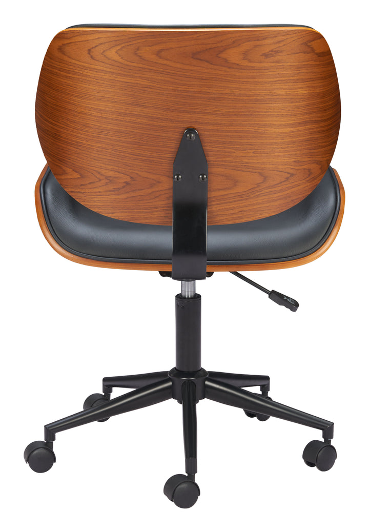 Zuo Flex Low Back Office Chair Black