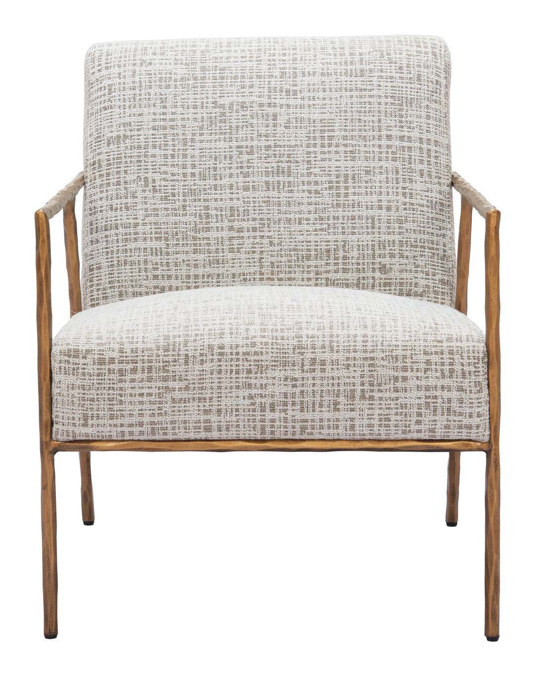 Zuo Norrebro Accent Chair Beige Frost