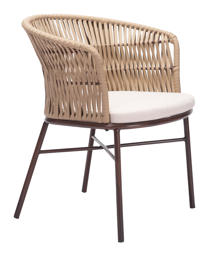 Zuo Freycinet Dining Chair (Set of 2) Natural