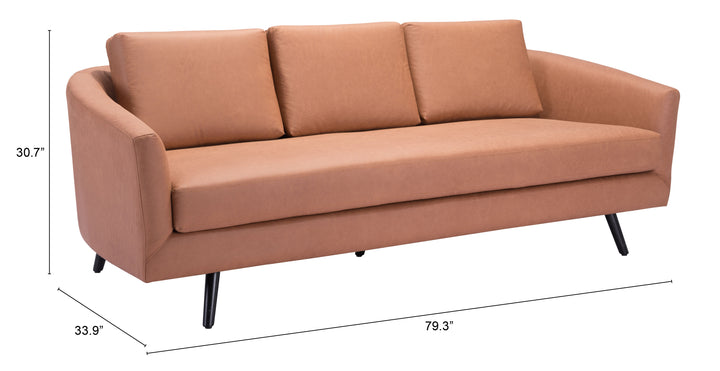 Zuo Divinity Sofa Brown