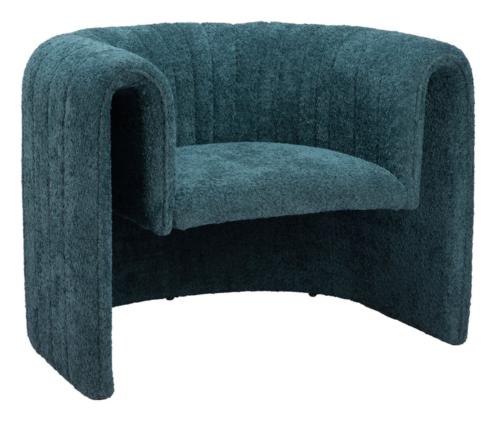 Zuo Viana Accent Chair Aquamarine