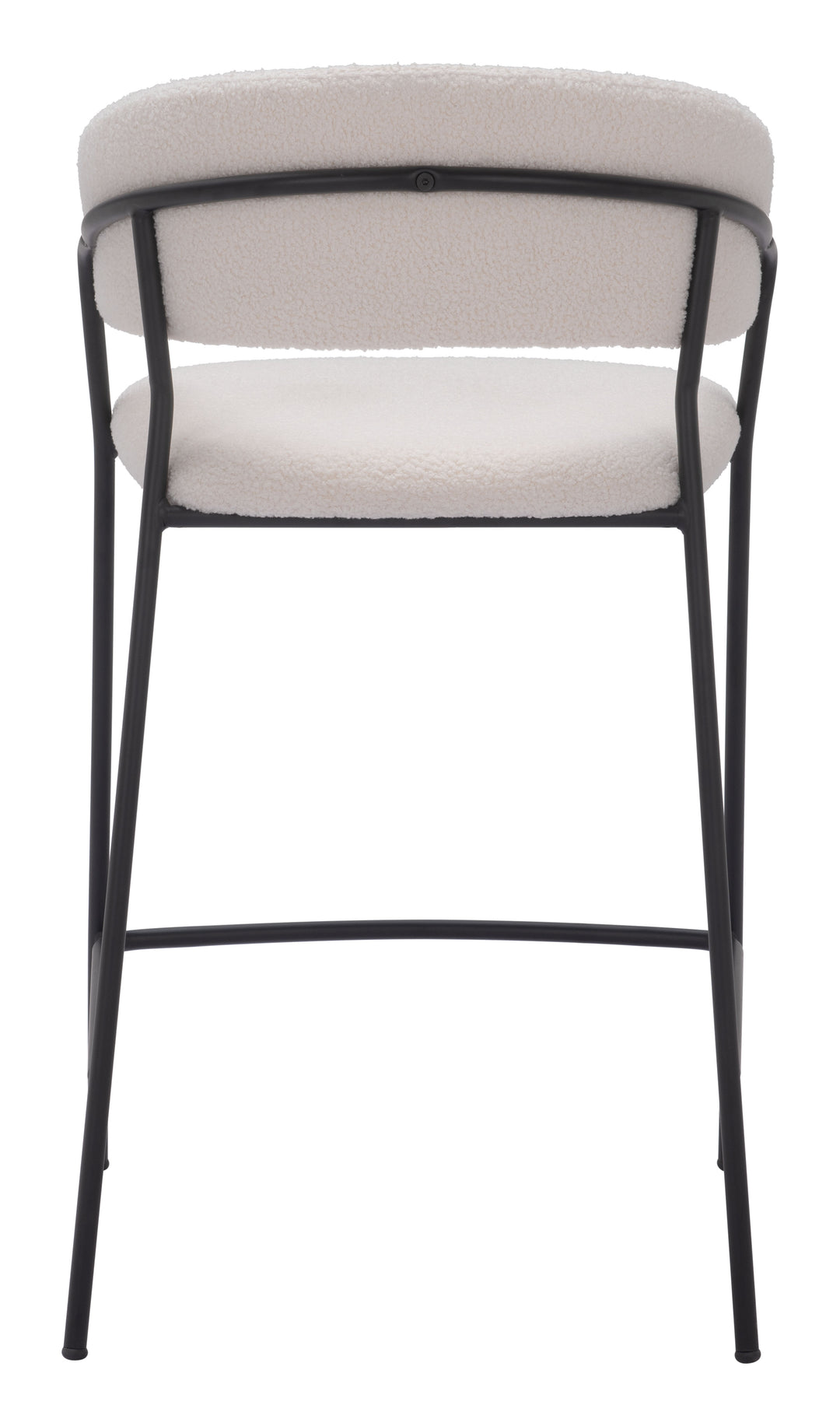 Zuo Josephine Counter Stool (Set of 2) Cream