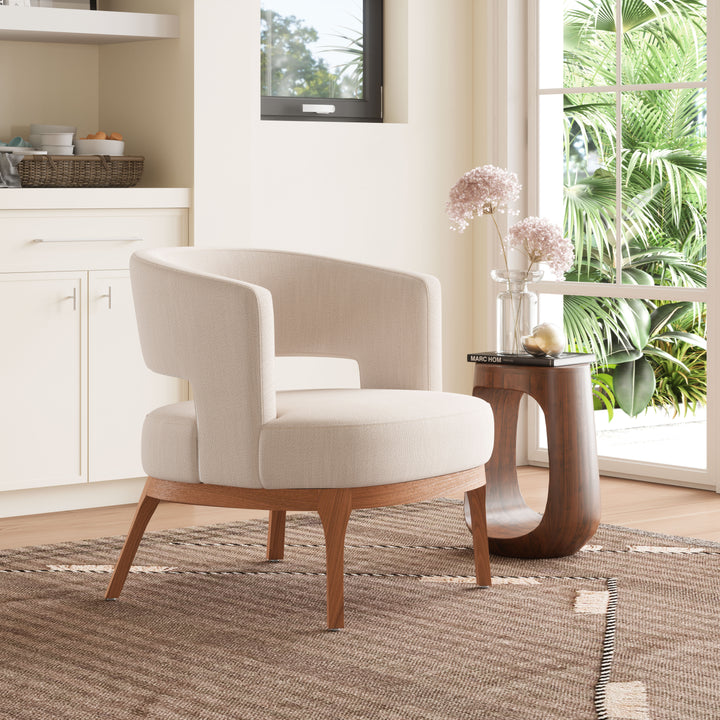 Zuo Penryn Accent Chair Beige