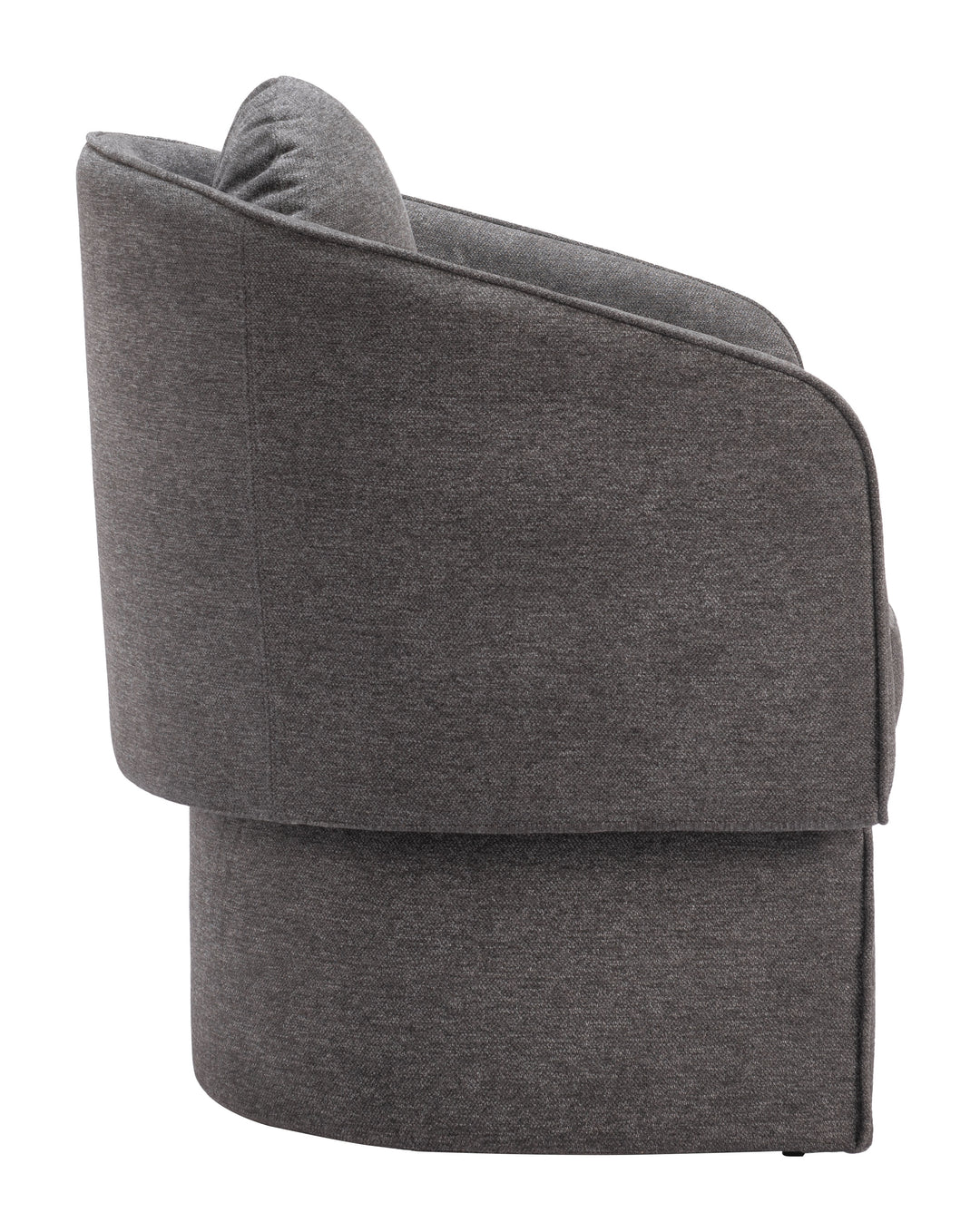 Zuo Olya Accent Chair Truffle Gray