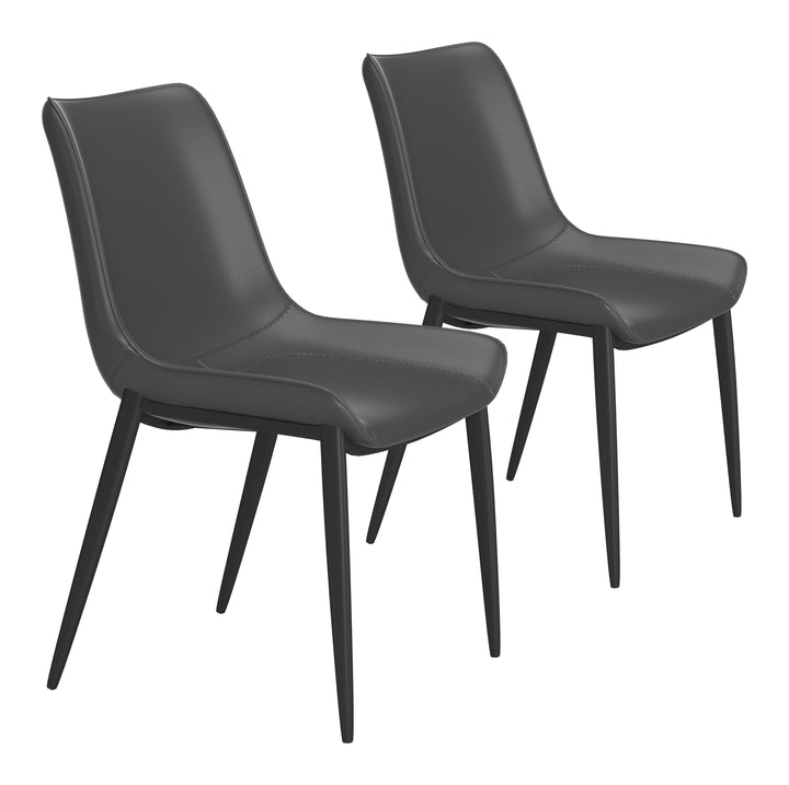 Zuo Magnus Dining Chair (Set of 2) Black