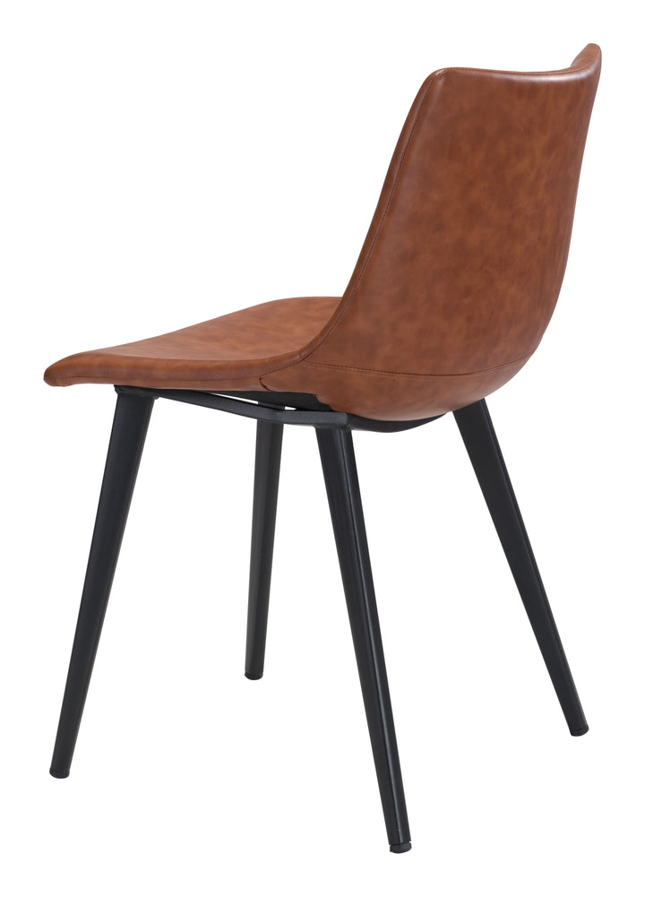 Zuo Daniel Dining Chair (Set of 2) Vintage Brown