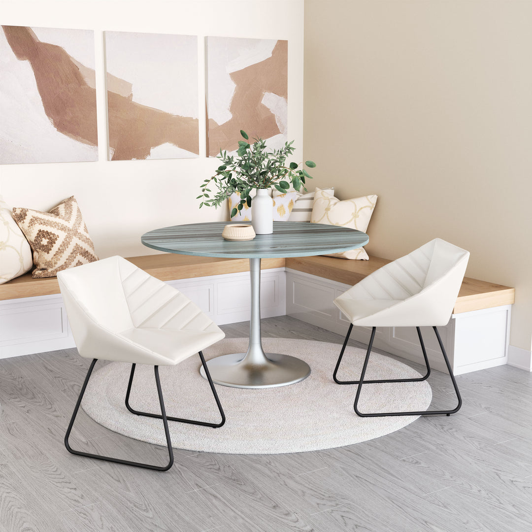 Zuo Miguel Dining Chair (Set of 2) White