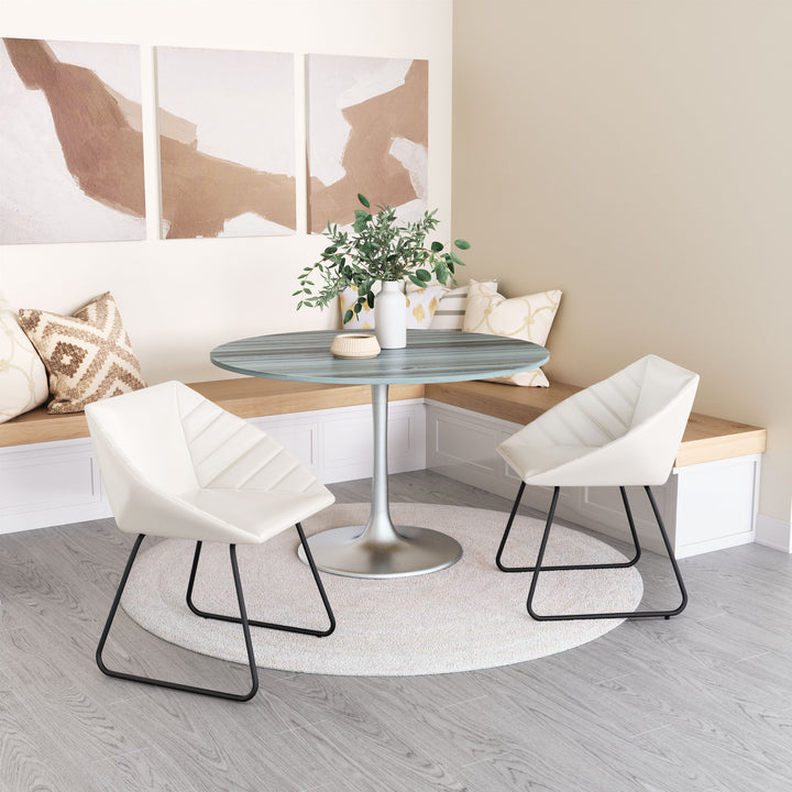 Zuo Miguel Dining Chair (Set of 2) White