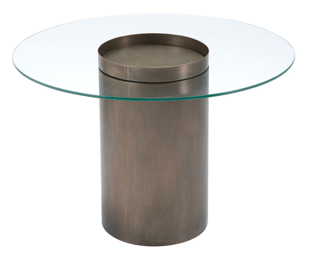 Zuo Emi Coffee Table Antique Bronze