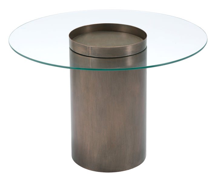 Zuo Emi Coffee Table Antique Bronze