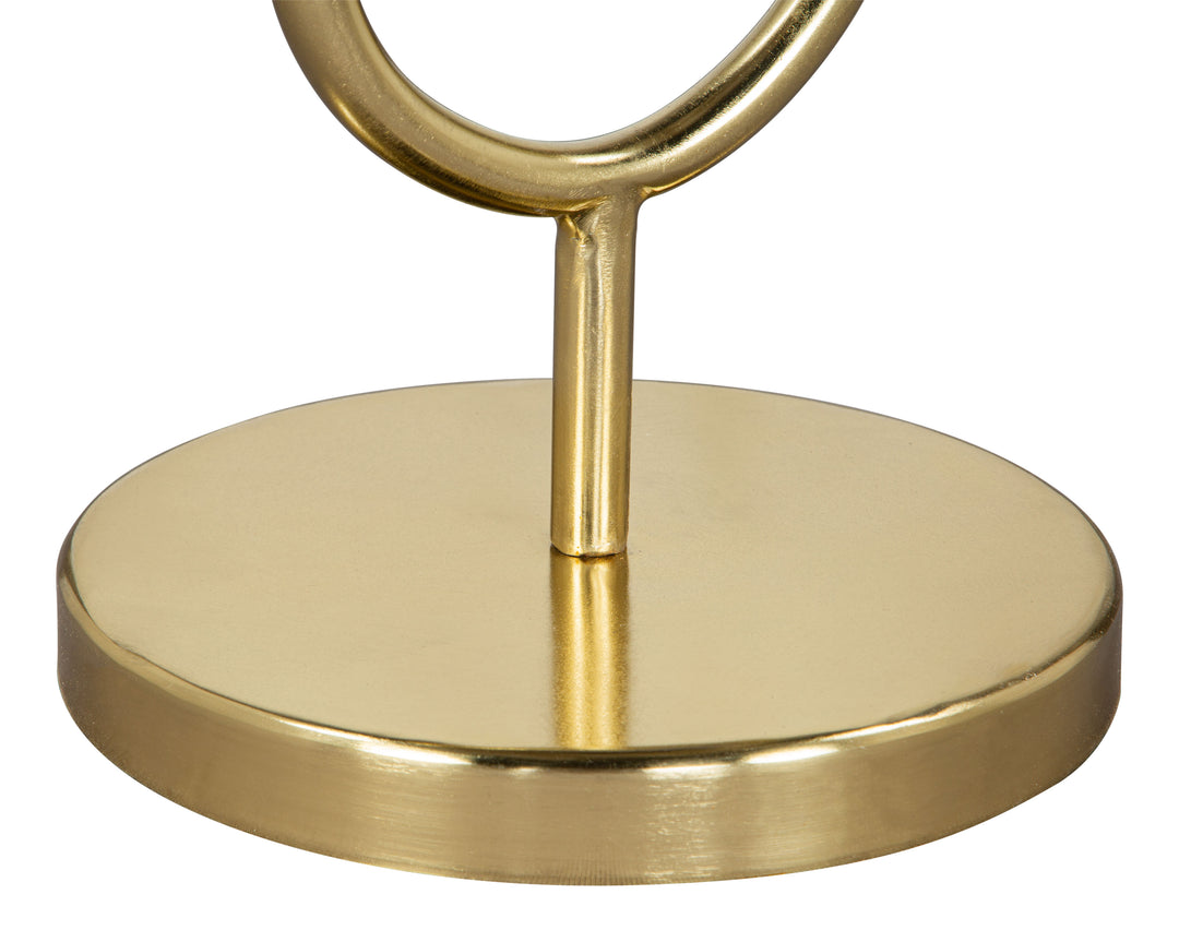 Zuo Marc Side Table White & Gold