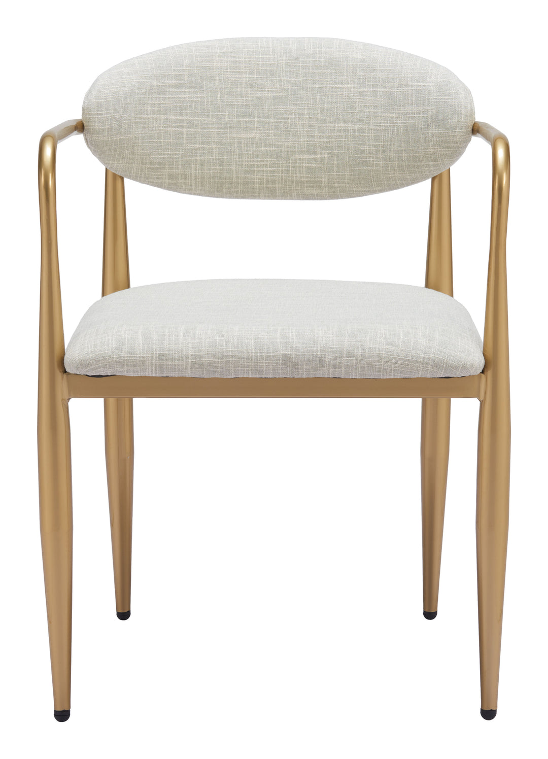 Zuo Zens Dining Chair (Set of 2) Quill Gray