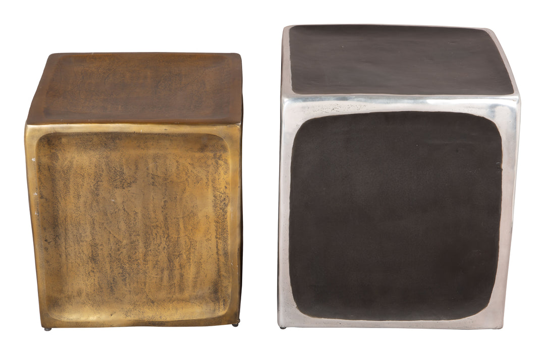 Zuo Brics Side Table Set (2-Piece) Multicolor