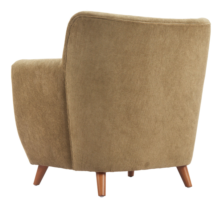 Zuo Hako Accent Chair Olive Green
