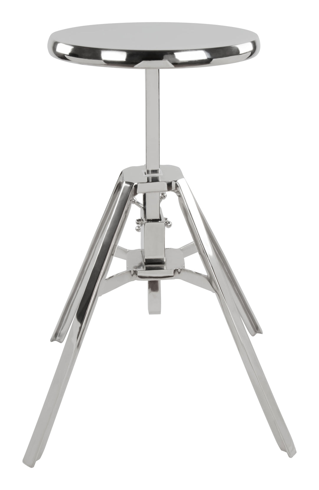 Zuo Mercy Counter Stool Silver