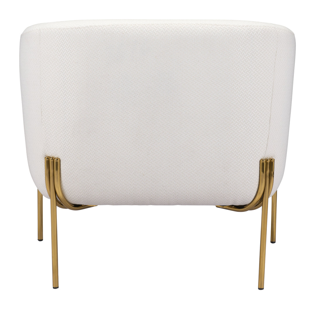 Zuo Micaela Armchair Ivory