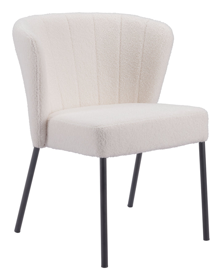 Zuo Aimee Dining Chair (Set of 2) Cream