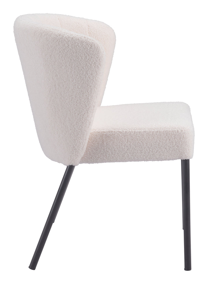 Zuo Aimee Dining Chair (Set of 2) Cream