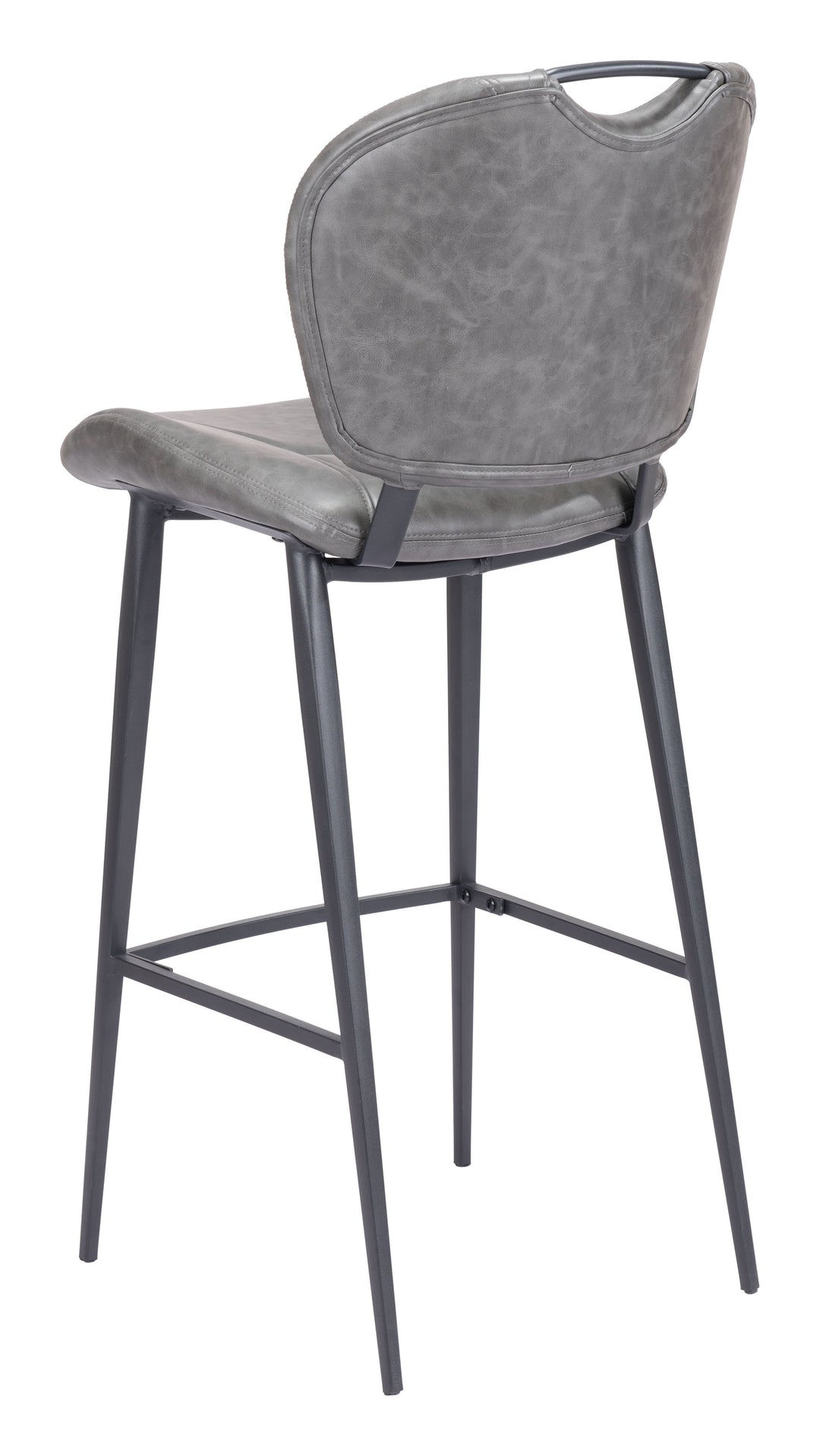 Zuo Terrence Barstool Vintage Gray