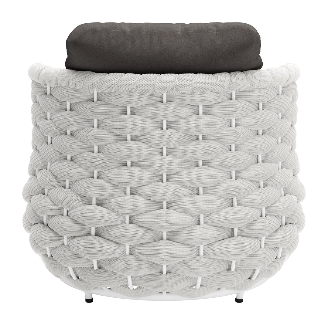 Zuo Coral Reef Accent Chair Gray