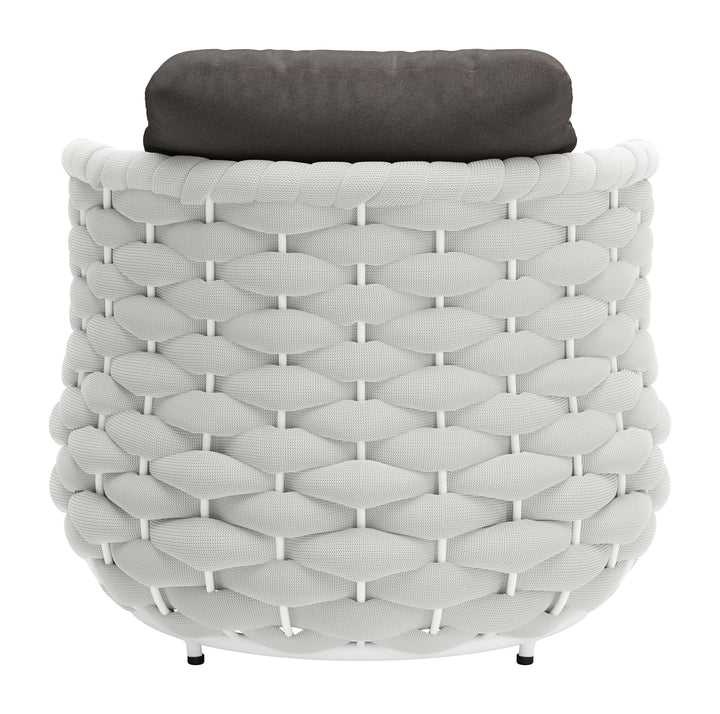 Zuo Coral Reef Accent Chair Gray