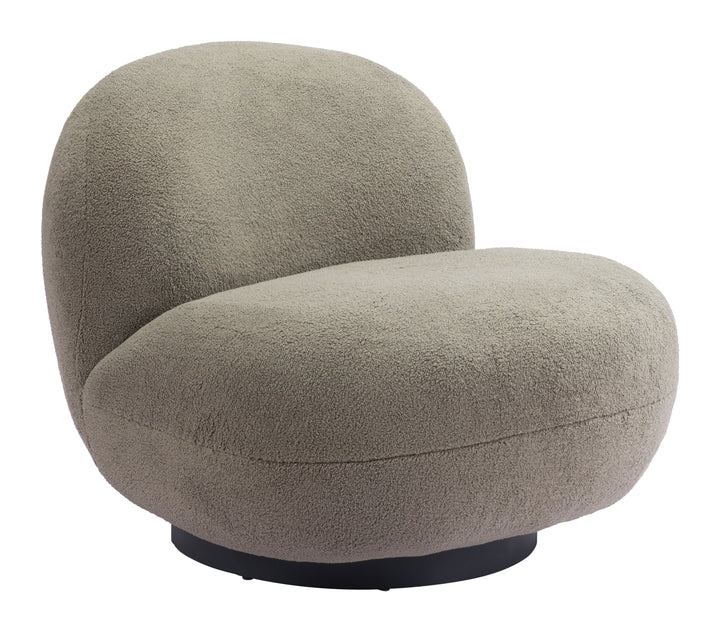 Zuo Myanmar Accent Chair Olive Green