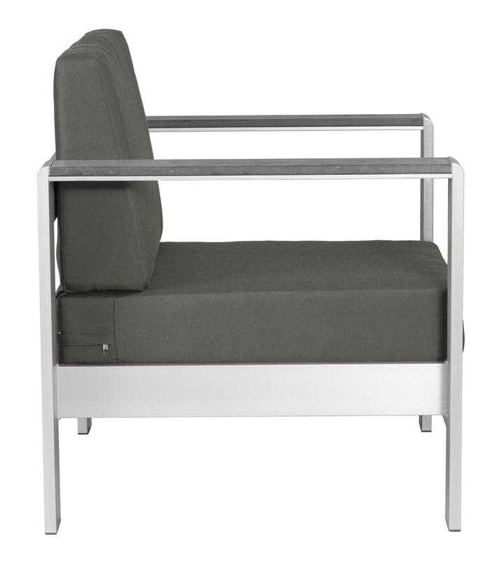 Zuo Cosmopolitan Armchair Dark Gray