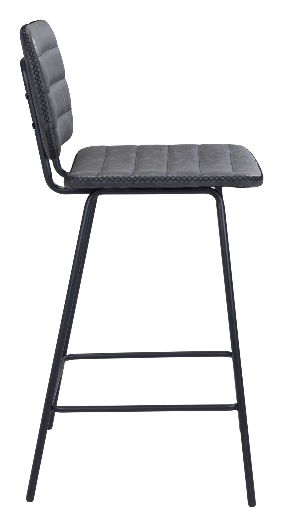 Zuo Boston Counter Stool (Set of 2) Vintage Black