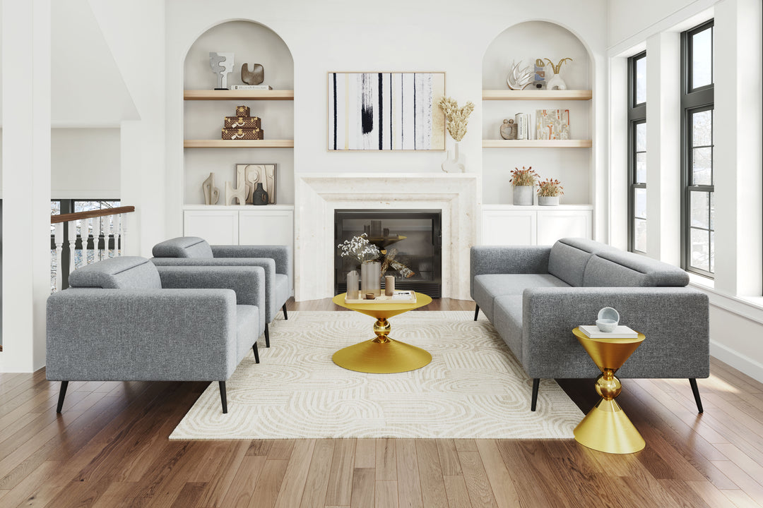 Zuo Milan Armchair Dark Gray