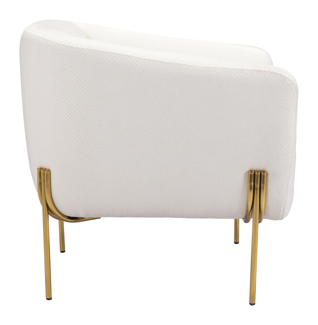 Zuo Micaela Armchair Ivory