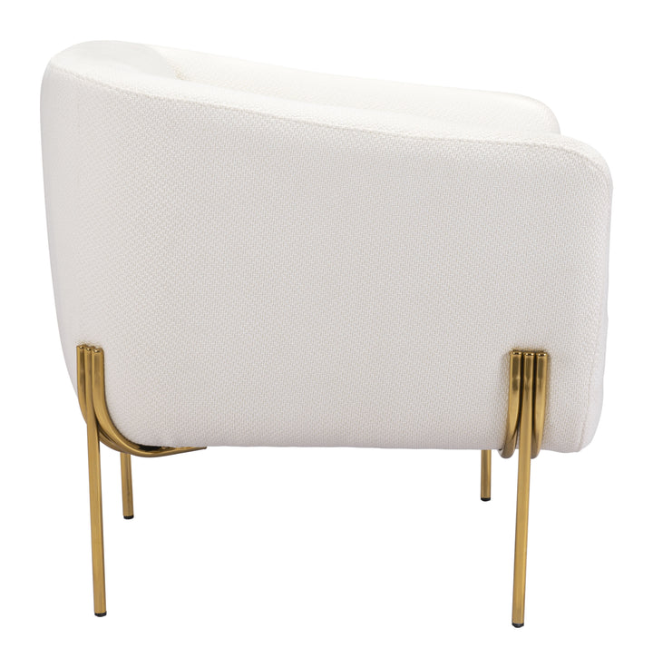 Zuo Micaela Armchair Ivory