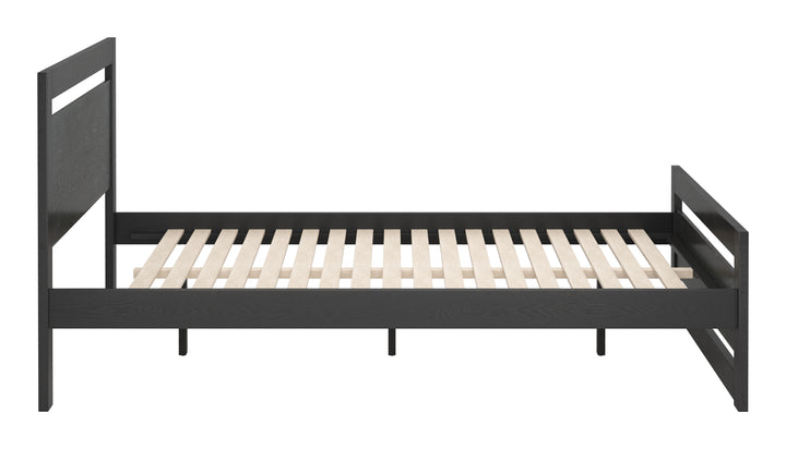 Zuo Repos Queen Bed Black