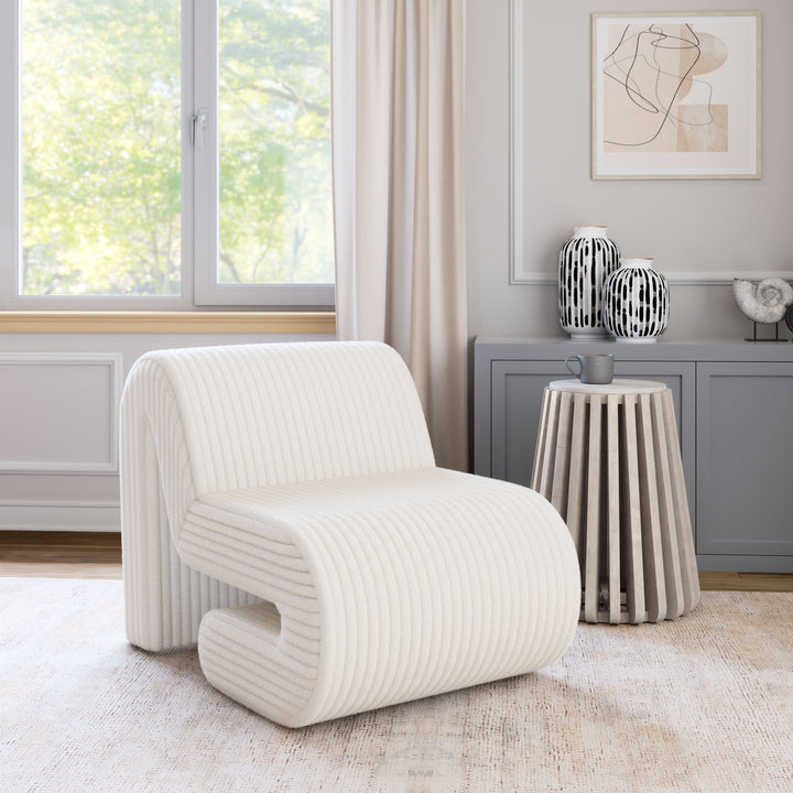 Zuo Opam Accent Chair White