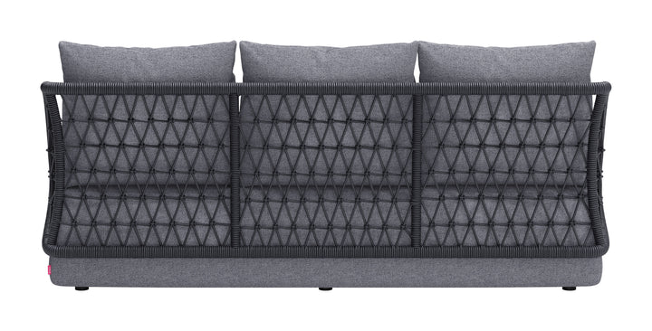 Zuo Mekan Sofa Gray