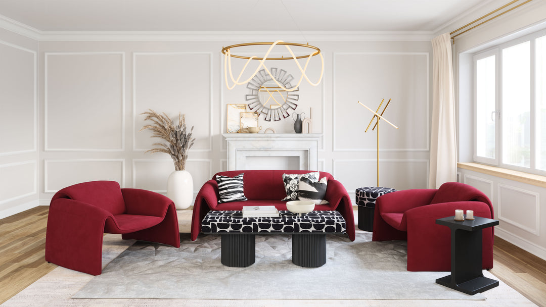 Zuo Horten Sofa Red