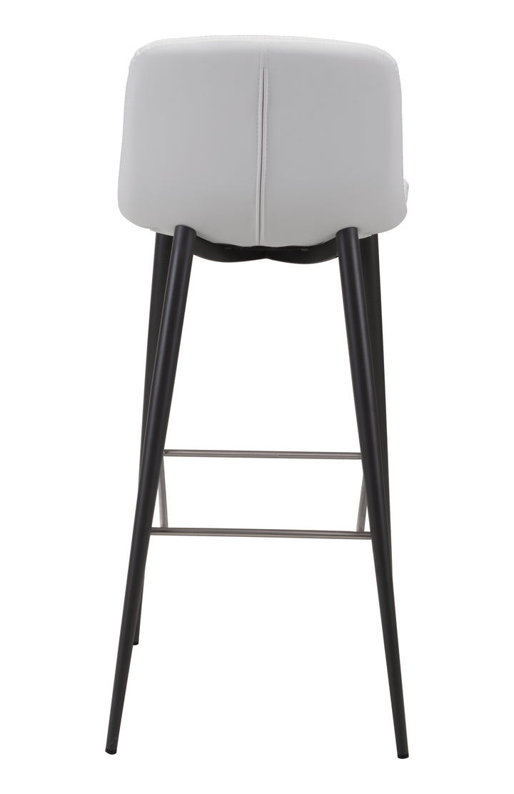 Zuo Tangiers Barstool (Set of 2) White