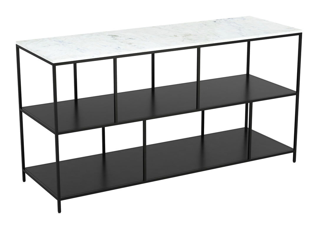 Zuo Singularity Console Table White & Black